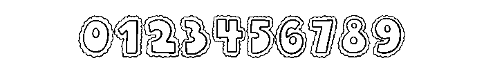 Bubble Cloud By Squeeb  Regular Font OTHER CHARS