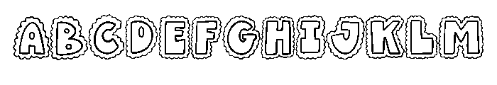 Bubble Cloud By Squeeb  Regular FONT