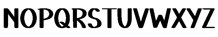Bubble Coffee Font LOWERCASE