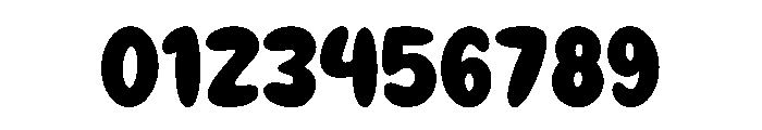 Bubble Coming Regular Font OTHER CHARS