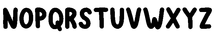 Bubble Craft Regular Font UPPERCASE
