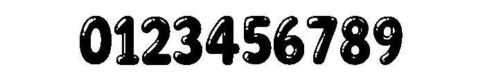 Bubble Cream Font OTHER CHARS