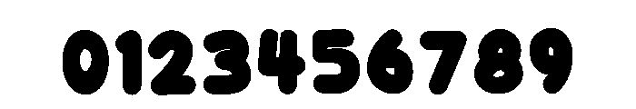 Bubble Cutes Regular Font OTHER CHARS