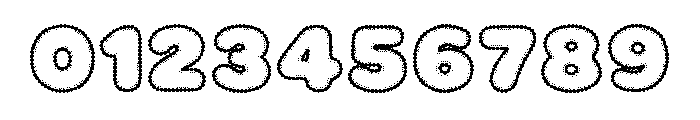 Bubble Dots Font OTHER CHARS
