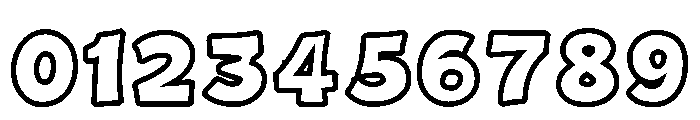 Bubble Dream Regular Font OTHER CHARS