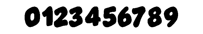 Bubble Fiesta Font OTHER CHARS