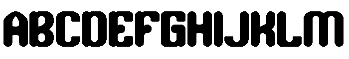 Bubble Flight Bold Font UPPERCASE