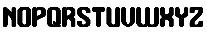 Bubble Flight Bold Font UPPERCASE
