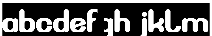 Bubble Flight-Inverse FONT