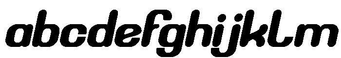 Bubble Flight Italic FONT
