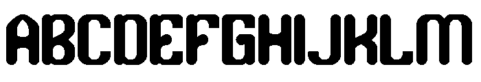 Bubble Flight-Light Font UPPERCASE