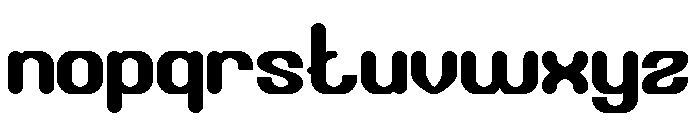 Bubble Flight-Light Font LOWERCASE