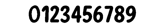 Bubble Flow Font OTHER CHARS