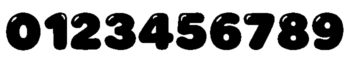 Bubble Fun Font OTHER CHARS
