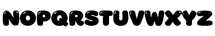 Bubble Fun Font LOWERCASE