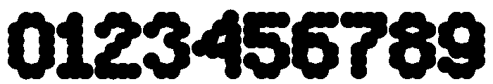 Bubble Game Regular Font OTHER CHARS