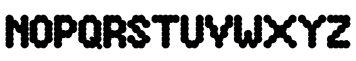Bubble Game Regular Font UPPERCASE