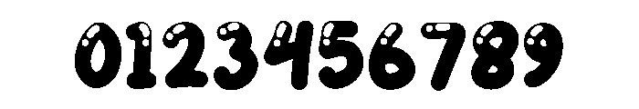 Bubble Glaze Regular Font OTHER CHARS