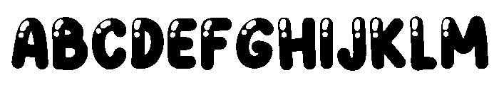 Bubble Glaze Regular FONT