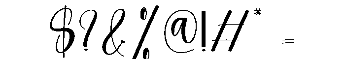 Bubble Glitter Font OTHER CHARS