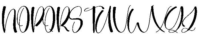 Bubble Glitter Font UPPERCASE