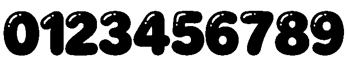 Bubble Gloss Regular Font OTHER CHARS