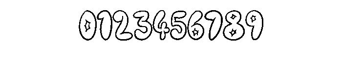 Bubble Graffiti By Sque Regular Font OTHER CHARS