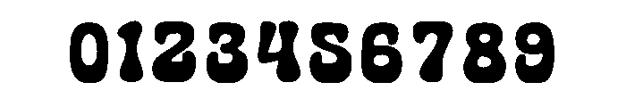 Bubble Groovy Font OTHER CHARS