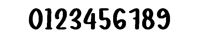 Bubble Holiday Font OTHER CHARS