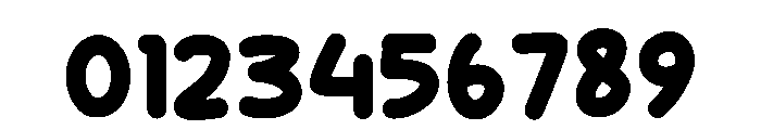 Bubble Honey Regular Font OTHER CHARS