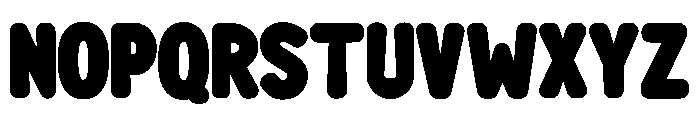 Bubble House Regular Font LOWERCASE