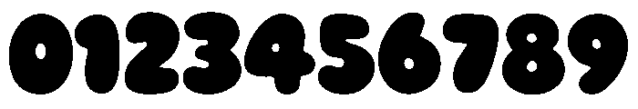 Bubble Hugshy Regular Font OTHER CHARS