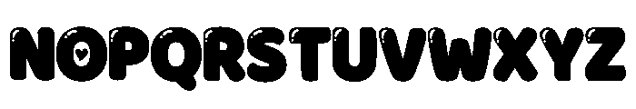 Bubble Lovers Regular Font LOWERCASE