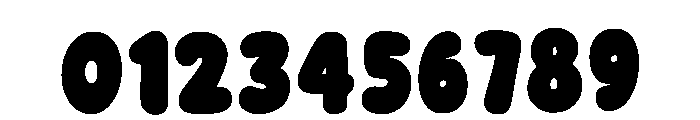 Bubble Lucky Regular Font OTHER CHARS