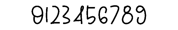 Bubble Memories Font OTHER CHARS