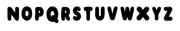 Bubble Mom Regular Font LOWERCASE