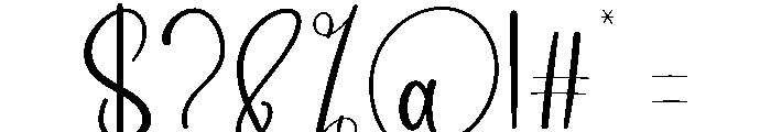 Bubble Newyear Font OTHER CHARS