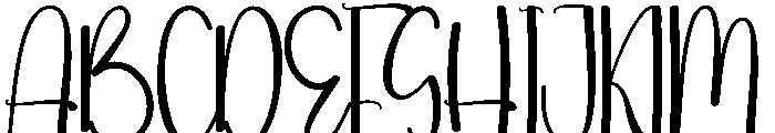 Bubble Newyear Font UPPERCASE