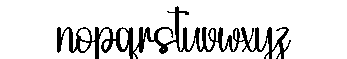 Bubble Newyear Font LOWERCASE