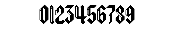 Bubble Old English Font OTHER CHARS