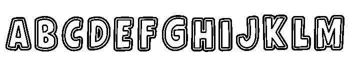 Bubble Outline Regular FONT