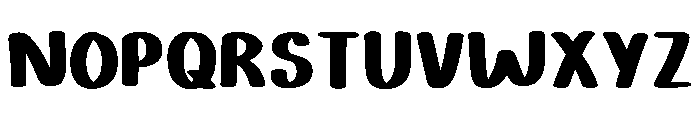 Bubble Palace Regular Font UPPERCASE