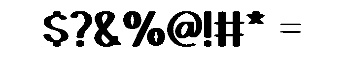 Bubble Peep Regular Font OTHER CHARS