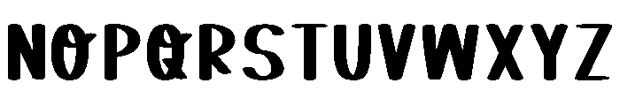 Bubble Peep Regular Font LOWERCASE