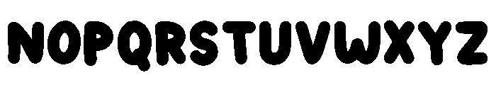Bubble Picnic Regular Font LOWERCASE