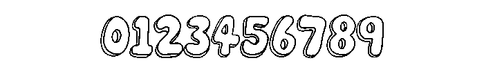 Bubble Pop Cartoon By S Regular Font OTHER CHARS