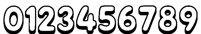 Bubble Pop Joy Regular Font OTHER CHARS