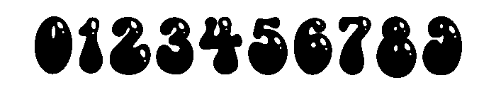 Bubble Pop Retro Font OTHER CHARS