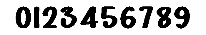 Bubble Puff Font OTHER CHARS