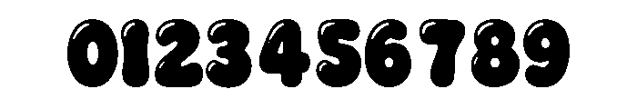 Bubble Riot Font OTHER CHARS